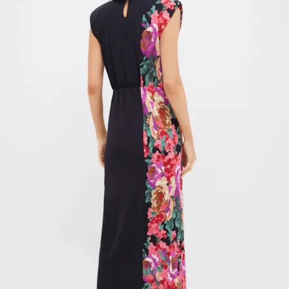 Tuckernuck Black and Floral Maxi Dress - Picture 3 of 6